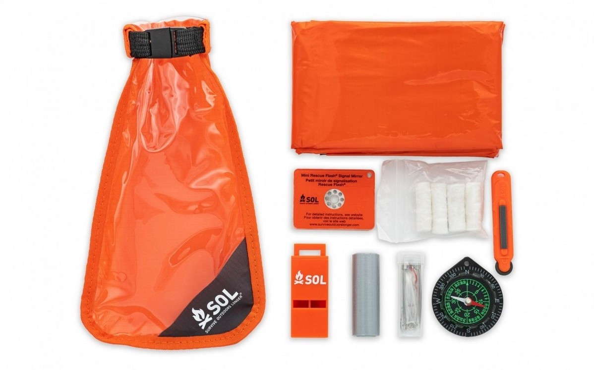 Survival-Set, Tasche, Erste-Hilfe-Set