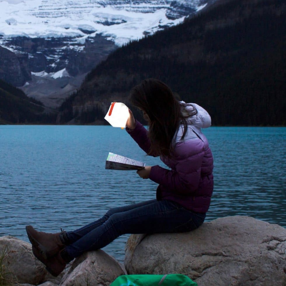 Solar-Touristen-LED-Außenlampe – tragbare Campingleuchte