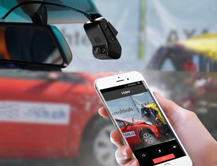 Cloud-Autokamera mit GPS-Hotspot-App