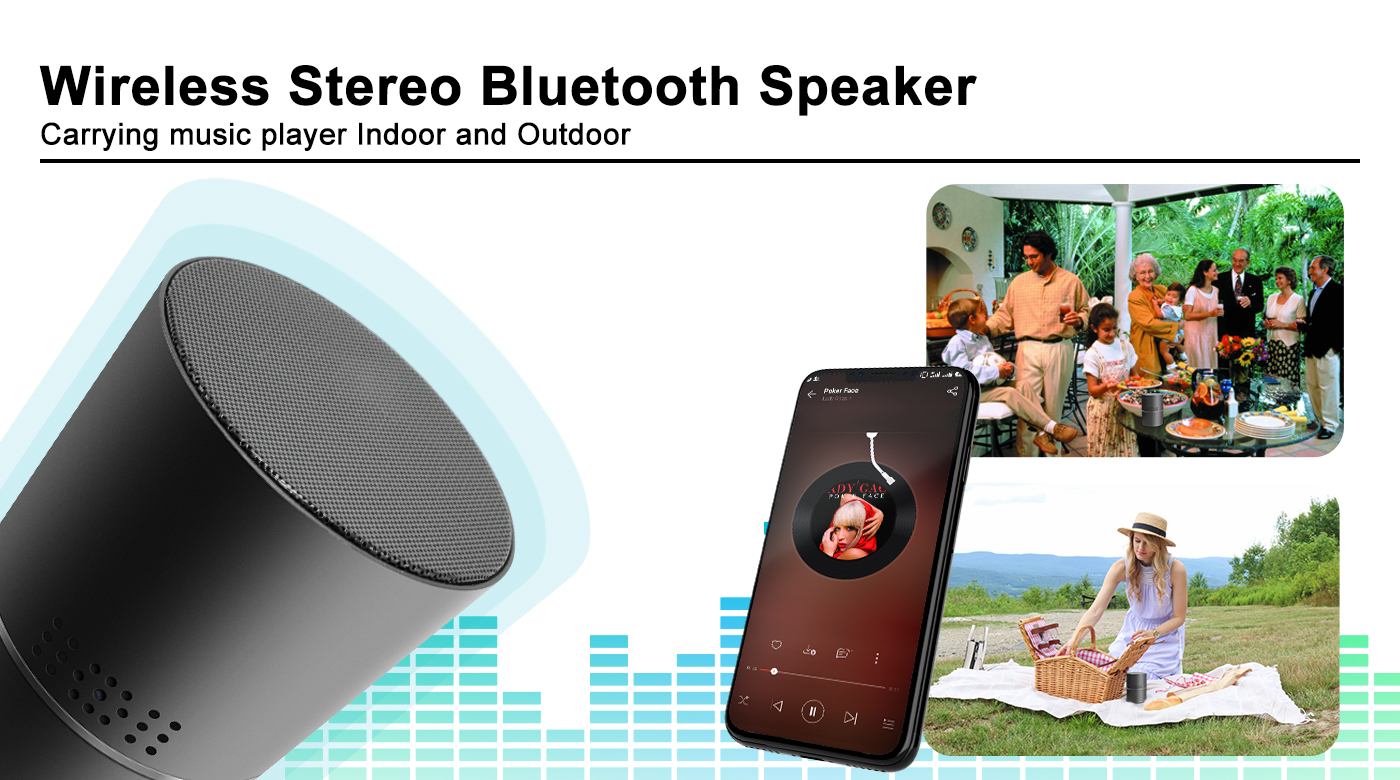 Bluetooth-Lautsprecher mit Kamera