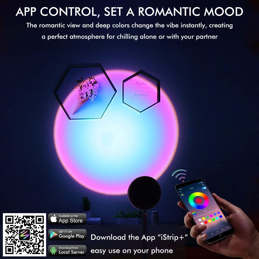 wifi lampe rgb bunt für handy support app