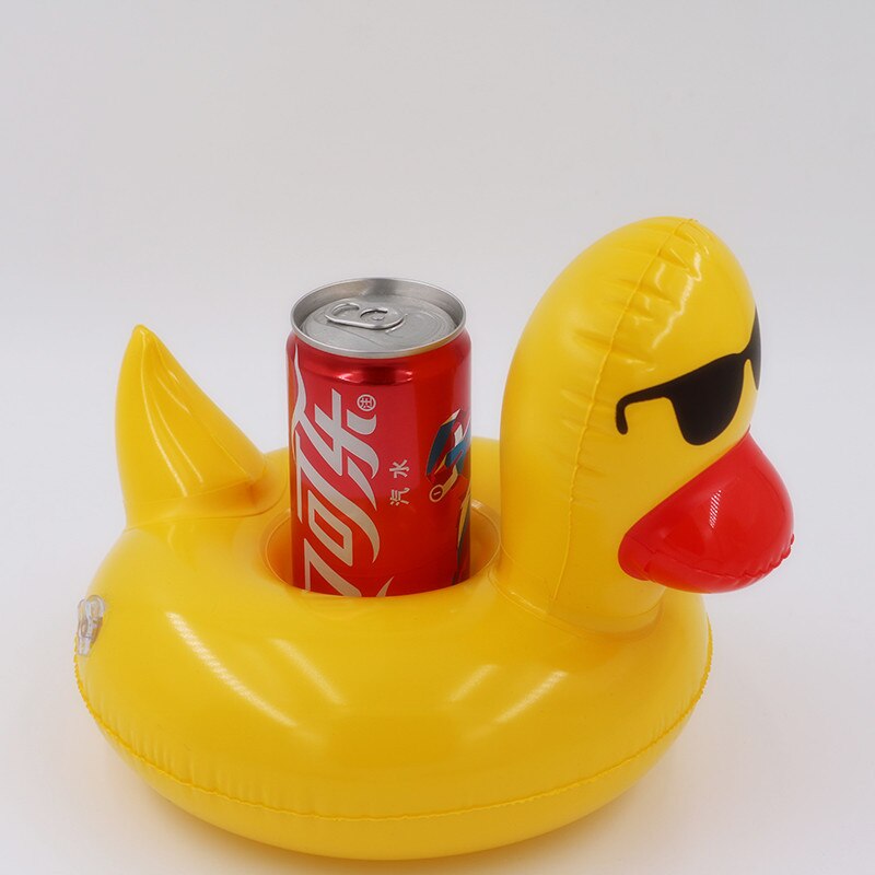 Aufblasbarer Enten-Mini-Getränkehalter-Getränkepool