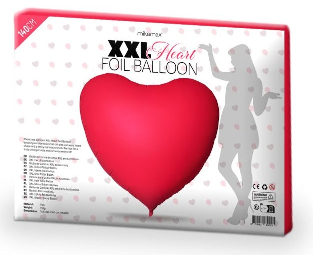 xxl Herz Valentinstag Geschenk für eine Frau, Freund, Freundin