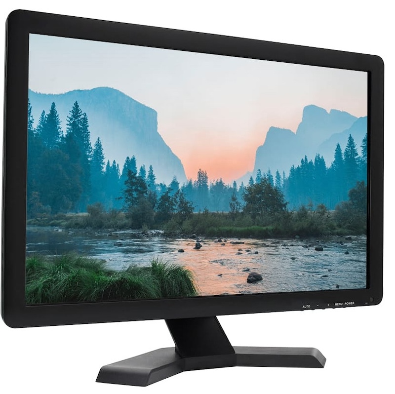 LCD-LED-Monitor mit eingebauten Lautsprechern BNC-Monitor