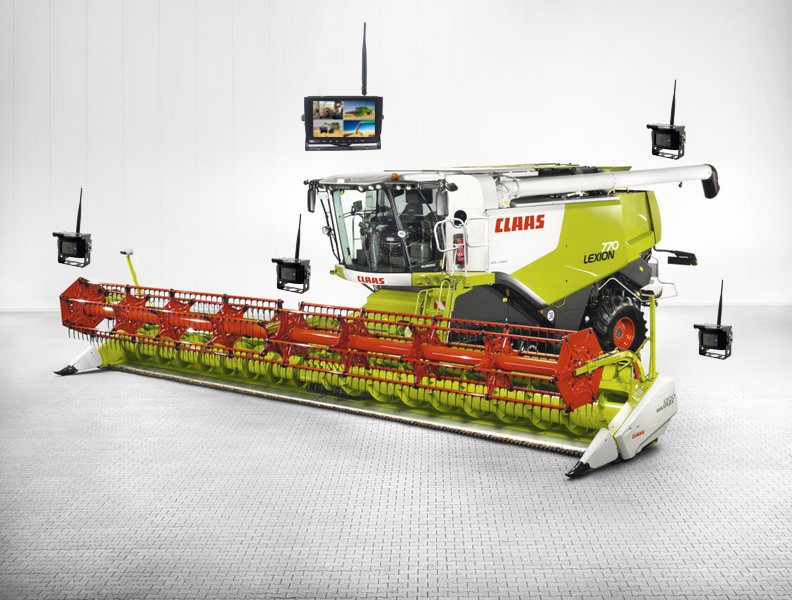 Rückfahrkamera Harvester WiFi