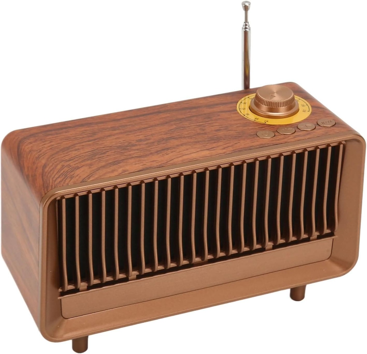 Bluetooth Radio Retro Vintage Style aus Holz