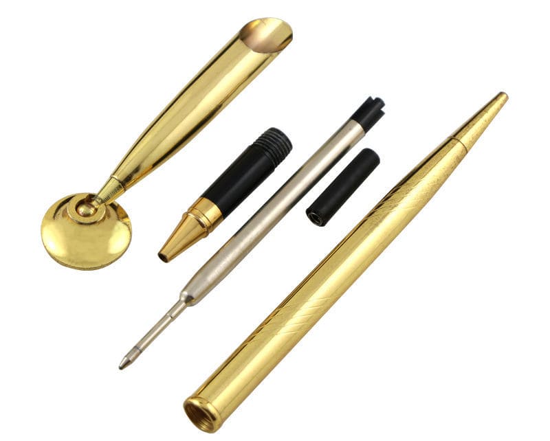 Exklusiver Goldstift mit Ständer