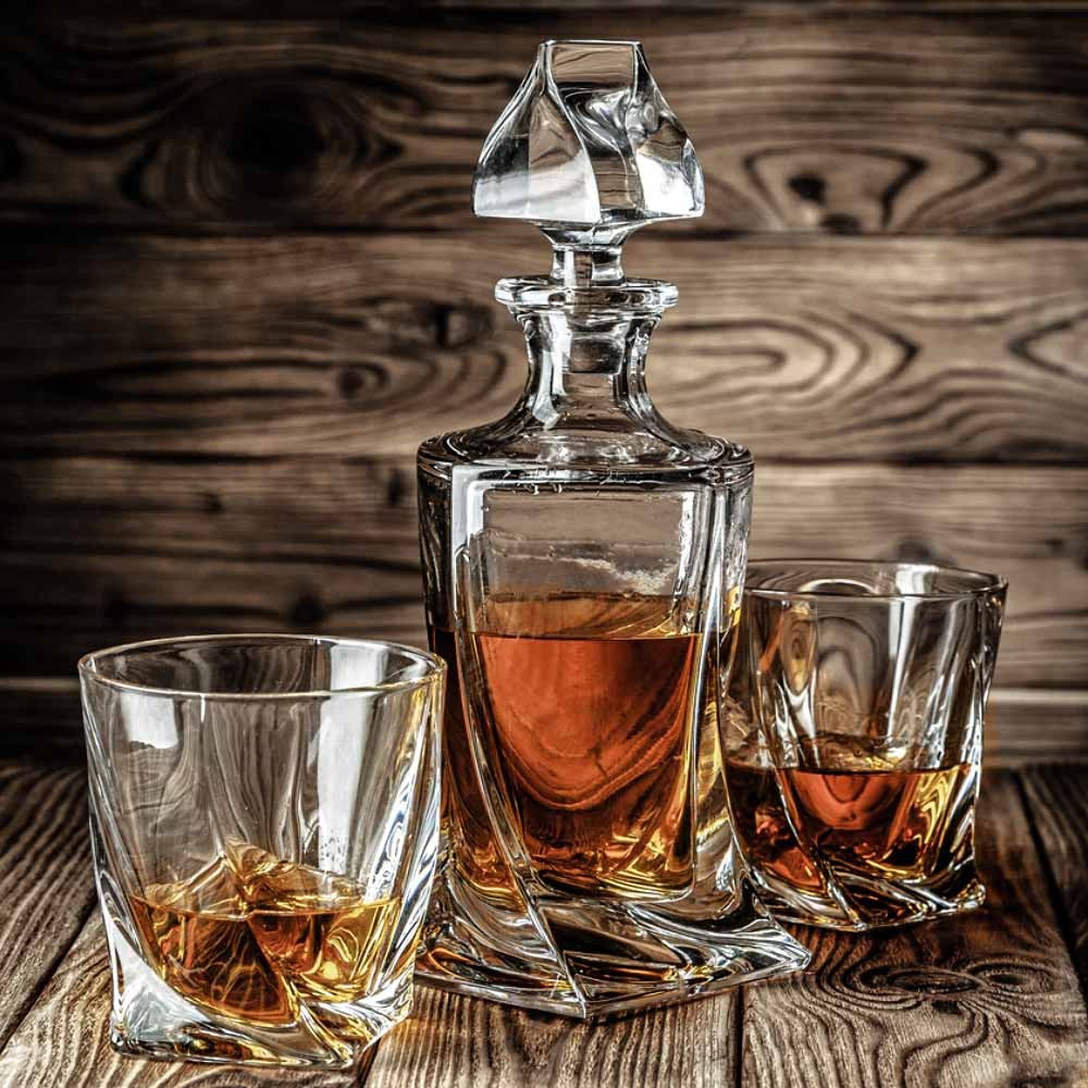 Whiskey Set Geschenk für Weihnachten Valentinstag Geburtstag Mann Frau