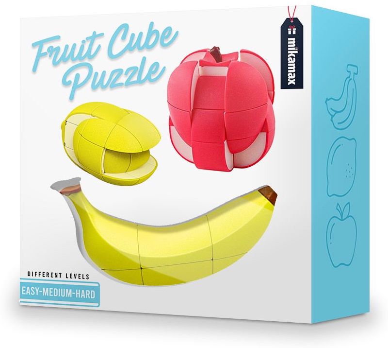 Obst-Puzzle-Spiel Fruchtwürfel