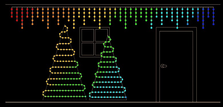 intelligente weihnachtsglühbirnen