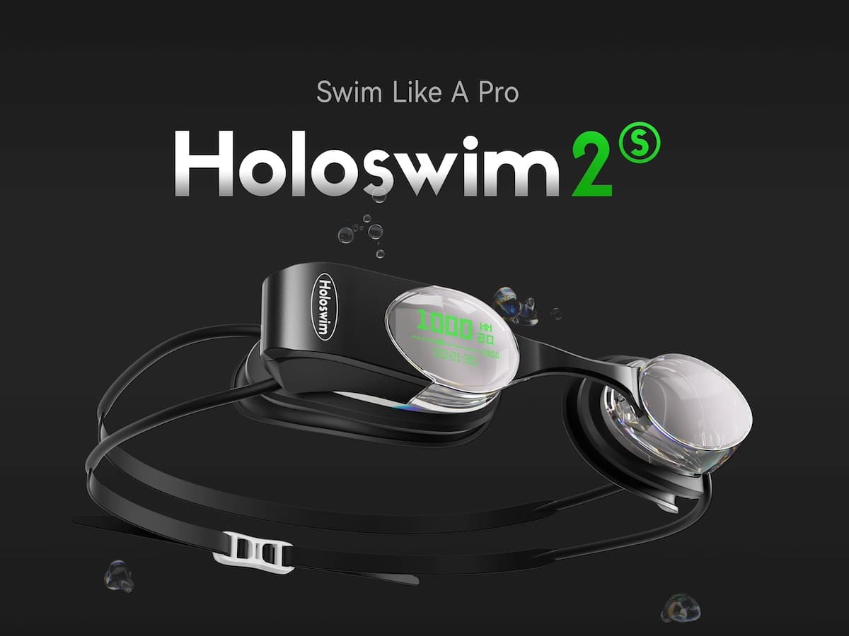 Schwimmbrille mit künstlicher Intelligenz Holoswim 2