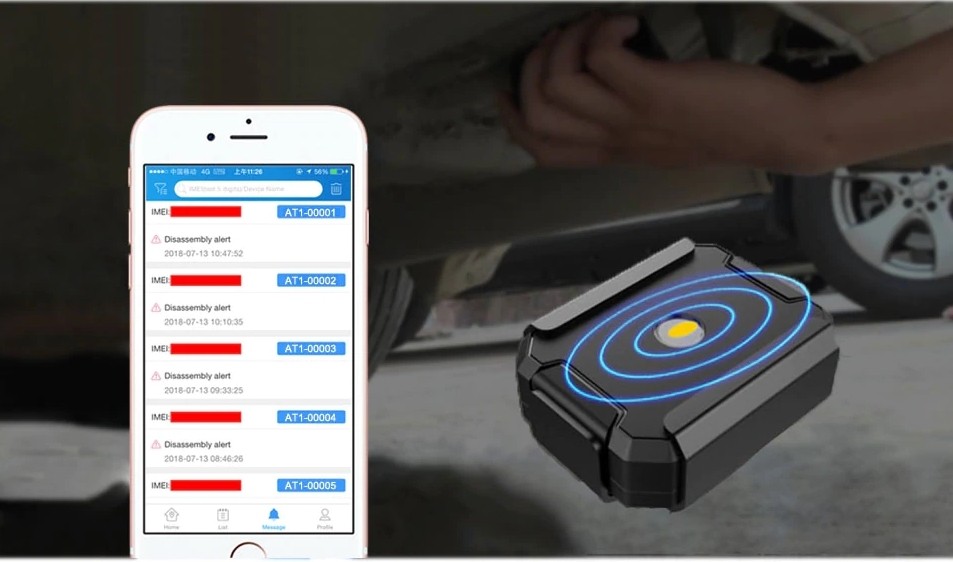 Anti-Manipulationsalarm GPS-Tracker de