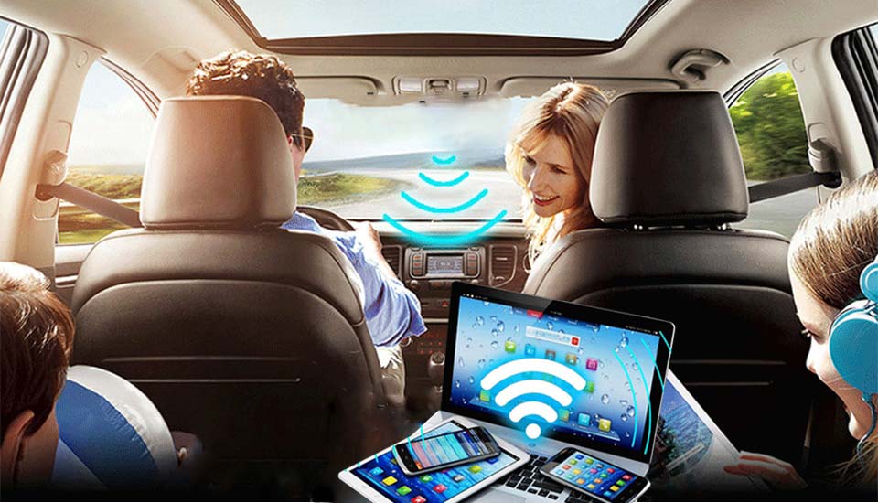 WLAN-Hotspot-Autokamera im Fahrzeug Profio X7