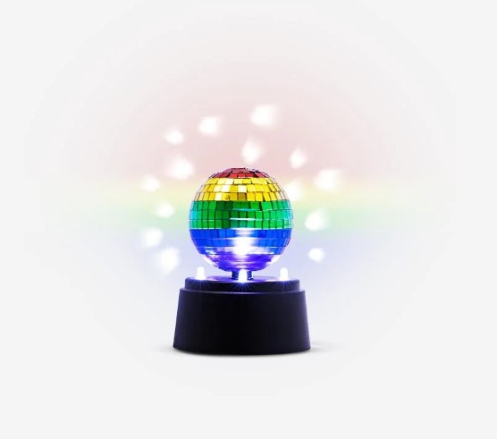 Mini-Disco-LED-rotierende Spiegelkugel für Kinder