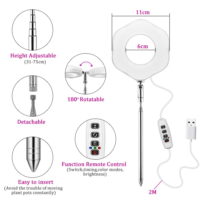 Lampe für Pflanzen - Anbau unter der Lampe Pflanzenwachstum