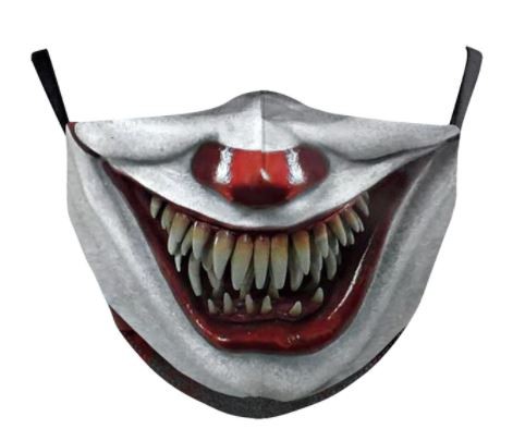 PENNYWISE Gesichtsmaskenclown