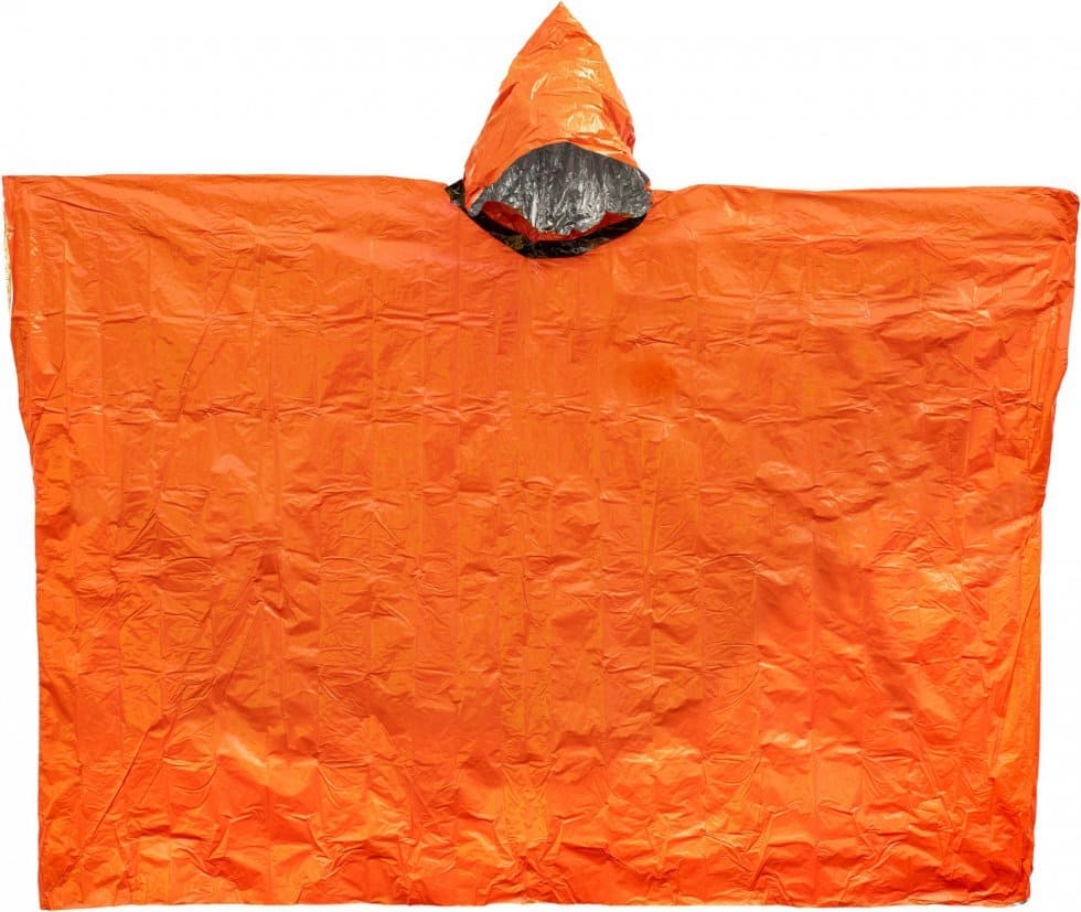 Outdoor-Poncho gegen Regen, ideal zum Wandern (Camping in der Natur)