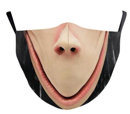 Horror Gesichtsmaske