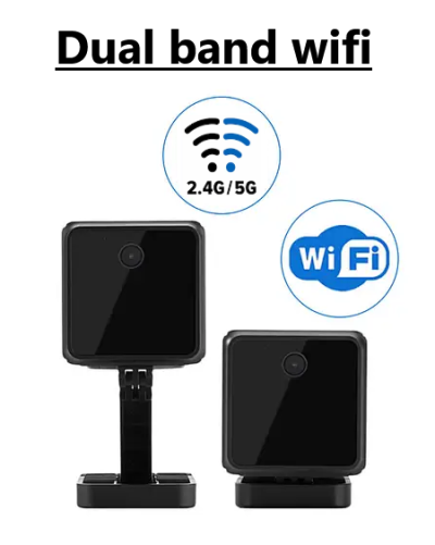 Kamera mit WLAN Dualband 2,4 oder 5 GHz Mini-Sicherheit